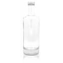 Botella De Cristal Con Tapón Estilo Aluminio Cuello Largo Personalizada - Tac