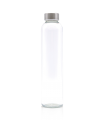 Botella de cristal con tapón de aluminio personalizada