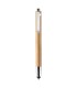 Boligrafo de bambu punta suave