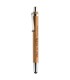 Boligrafo de bambu punta suave