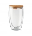 Vaso cristal doble capa 450 ml