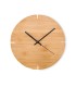 Reloj redondo pared de bambu