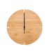 Reloj redondo pared de bambu